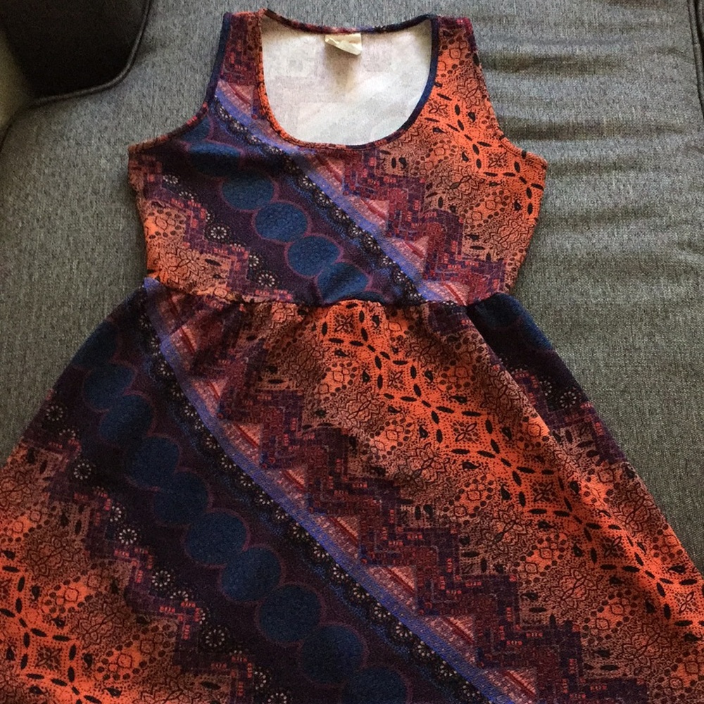 Two Patterned dress.